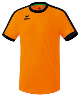 Erima Sport-Tshirt Trikot Retro Star (100% Polyester) orange/schwarz Kinder