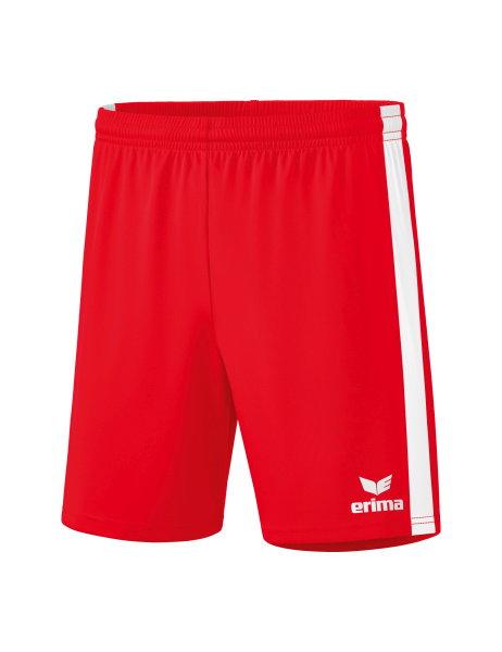Erima Sporthose Short Retro Star kurz rot/weiss Herren