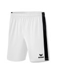 Erima Sporthose Short Retro Star ohne Innenslip weiss/schwarz Jungen
