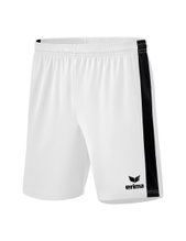 Erima Sporthose Short Retro Star ohne Innenslip weiss/schwarz Jungen