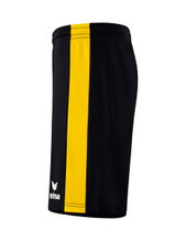 Erima sports shorts Short Retro Star without inner slip black/yellow boys