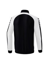 Erima Presentation Jacket Six Wings (100% Polyester, Stand-up Collar, without Lining) Black/White Men