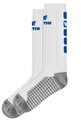 Erima Sportsocke Crew 5-Cubes weiss/royalblau - 1 Paar