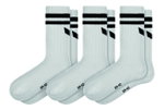 Erima Sportsocken Wings (Baumwolle) weiss/schwarz - 3 Paar