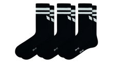 Erima Sports Socks Wings (Cotton) black/white - 3 pairs