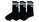 Erima Sportsocken Wings (Baumwolle) schwarz/weiss - 3 Paar