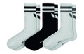Erima Sportsocken Wings (Baumwolle) sortiert grau/schwarz/weiss - 3 Paar