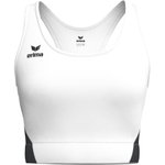 Erima Sport-Bra T&F Wings (Racerback, feuchtigkeitsabsorbierend) weiss/schwarz Damen