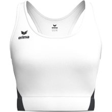 Erima Sport-Bra T&F Wings (Racerback, feuchtigkeitsabsorbierend) weiss/schwarz Damen
