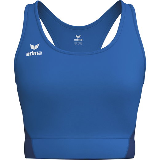 Erima Sport-Bra T&F Wings (Racerback, feuchtigkeitsabsorbierend) royalblau Damen