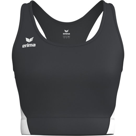 Erima Sport-Bra T&F Wings (Racerback, feuchtigkeitsabsorbierend) schwarz Damen