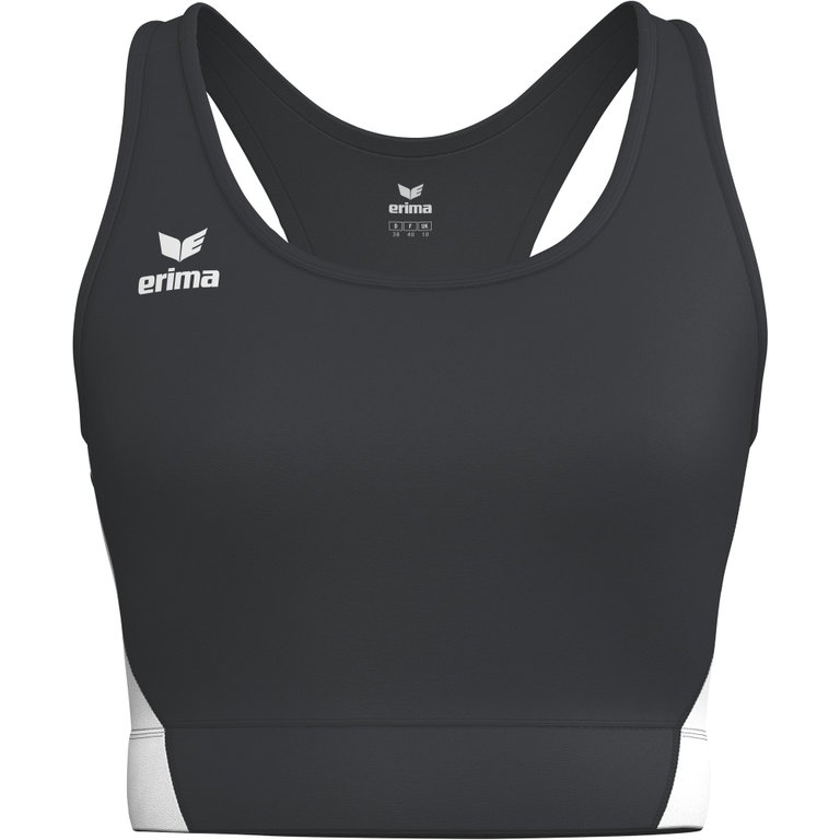 Erima Sport-Bra T&F Wings (Racerback, feuchtigkeitsabsorbierend) schwarz Damen