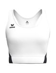 Erima Sports Bra T&F Wings (Racerback, moisture-wicking) white/black ladies