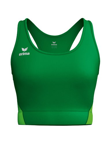 Erima Sports Bra T&F Wings (Racerback, moisture-wicking) green ladies