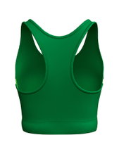 Erima Sport-Bra T&F Wings (Racerback, feuchtigkeitsabsorbierend) grün Damen