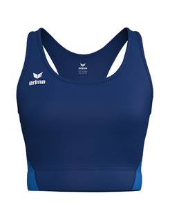 Erima Sports Bra T&F Wings (Racerback, moisture-wicking) navy blue ladies