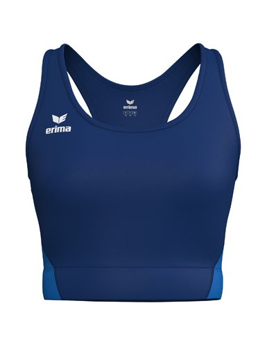 Erima Sports Bra T&F Wings (Racerback, moisture-wicking) navy blue ladies