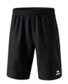 Erima Sport-Hose Change Shorts (mit Innenhose, Stretch-Einsätze) kurz schwarz Jungen