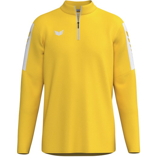 Erima Sport-Langarmshirt Intro Training Top (Half-Zip ,strapazierfähig Funktionsmaterial) gelb Jungen
