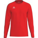 Erima Sport-Langarmshirt Intro Function (leicht, weich, feuchtigkeitsableitend) rot Herren