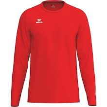 Erima Sport-Langarmshirt Intro Function (leicht, weich, feuchtigkeitsableitend) rot Jungen