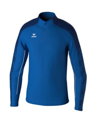Erima Sport-Langarmshirt Evo Star Trainingstop (100% rec. Polyester) royalblau/navyblau Kinder
