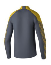 Erima Sport Long Sleeve Shirt Evo Star Training Top (100% recycled Polyester) grey/yellow Kids