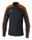 Erima Sport-Langarmshirt Evo Star Trainingstop (100% rec. Polyester) schwarz/orange Herren