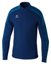 Erima Sport Long Sleeve Shirt Evo Star Training Top (100% recycled Polyester) navy blue/blue Kids