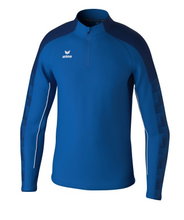 Erima Sport-Langarmshirt Evo Star Trainingstop (100% rec. Polyester) royalblau/navyblau Herren