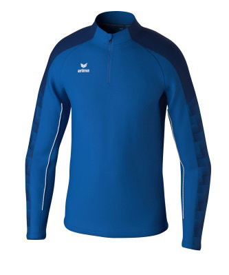Erima Sport-Langarmshirt Evo Star Trainingstop (100% rec. Polyester) royalblau/navyblau Herren