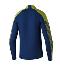 Erima Sport Long Sleeve Shirt Evo Star Training Top (100% recycled Polyester) navy blue/lime green Men's