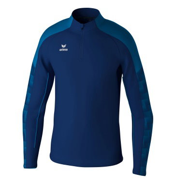 Erima Sport-Langarmshirt Evo Star Trainingstop (100% rec. Polyester) navyblau/blau Herren