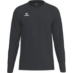 Erima Sport-Langarmshirt Intro Function (leicht, weich, feuchtigkeitsableitend) schwarz Jungen