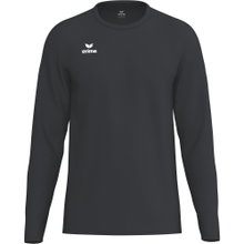 Erima Sport-Langarmshirt Intro Function (leicht, weich, feuchtigkeitsableitend) schwarz Herren