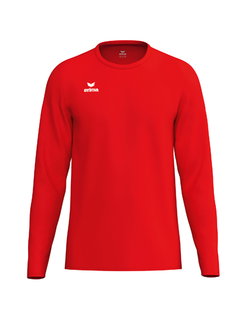 Erima Sport-Langarmshirt Intro Function (leicht, weich, feuchtigkeitsableitend) rot Jungen