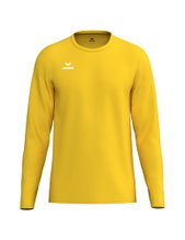 Erima Sport Long Sleeve Shirt Intro Function (light, soft, moisture-wicking) yellow men's