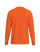 Erima Sport-Langarmshirt Intro Function (leicht, weich, feuchtigkeitsableitend) orange Herren