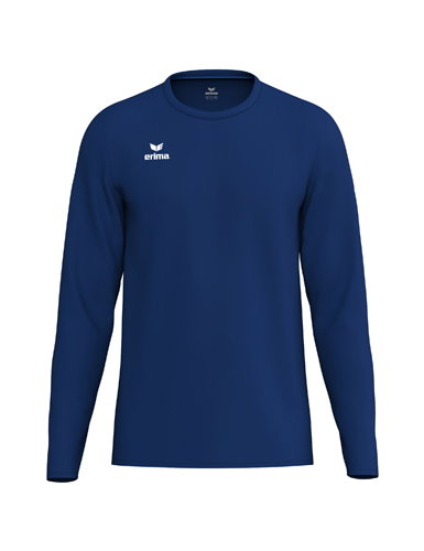 Erima Sport-Langarmshirt Intro Function (leicht, weich, feuchtigkeitsableitend) navyblau Jungen