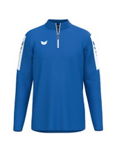 Erima Sport Long Sleeve Shirt Intro Training Top (Half-Zip, durable functional material) royal blue Men's
