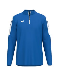 Erima Sport-Langarmshirt Intro Training Top (Half-Zip ,strapazierfähig Funktionsmaterial) royalblau Herren