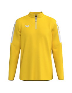 Erima Sport-Langarmshirt Intro Training Top (Half-Zip ,strapazierfähig Funktionsmaterial) gelb Jungen