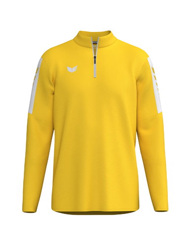 Erima Sport-Langarmshirt Intro Training Top (Half-Zip ,strapazierfähig Funktionsmaterial) gelb Jungen