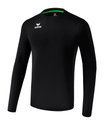 Erima Sport-Langarmshirt Trikot Liga (100% Polyester) schwarz Herren