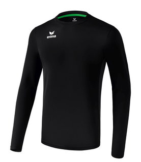 Erima Sport-Langarmshirt Trikot Liga (100% Polyester) schwarz Herren