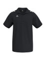 Erima Sport-Polo CMPT Wings (mieszanka bawełny, wygodny krój) czarny/biały męski