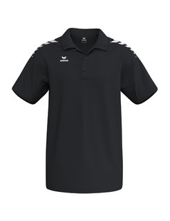 Erima Sport-Polo CMPT Wings (mieszanka bawełny, wygodny krój) czarny/biały męski