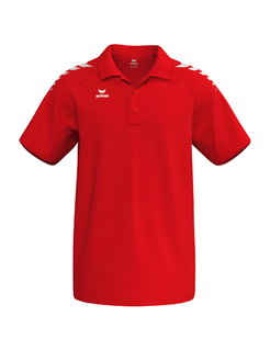 Erima Sport-Polo CMPT Wings (mieszanka bawełny, wygodny krój) czerwono/białe męskie