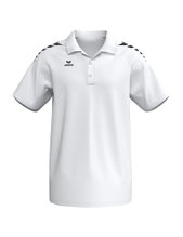 Erima Sport Polo CMPT Wings (cotton blend, comfortable fit) white/black men's