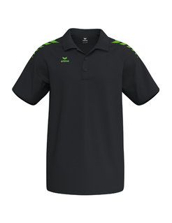 Erima Sport-Polo CMPT Wings (mieszanka bawełny, wygodny krój) czarny/zielony męski